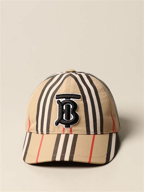 burberry stripe hat|authentic burberry hat.